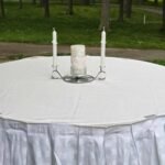 unity candle set up ceremony site